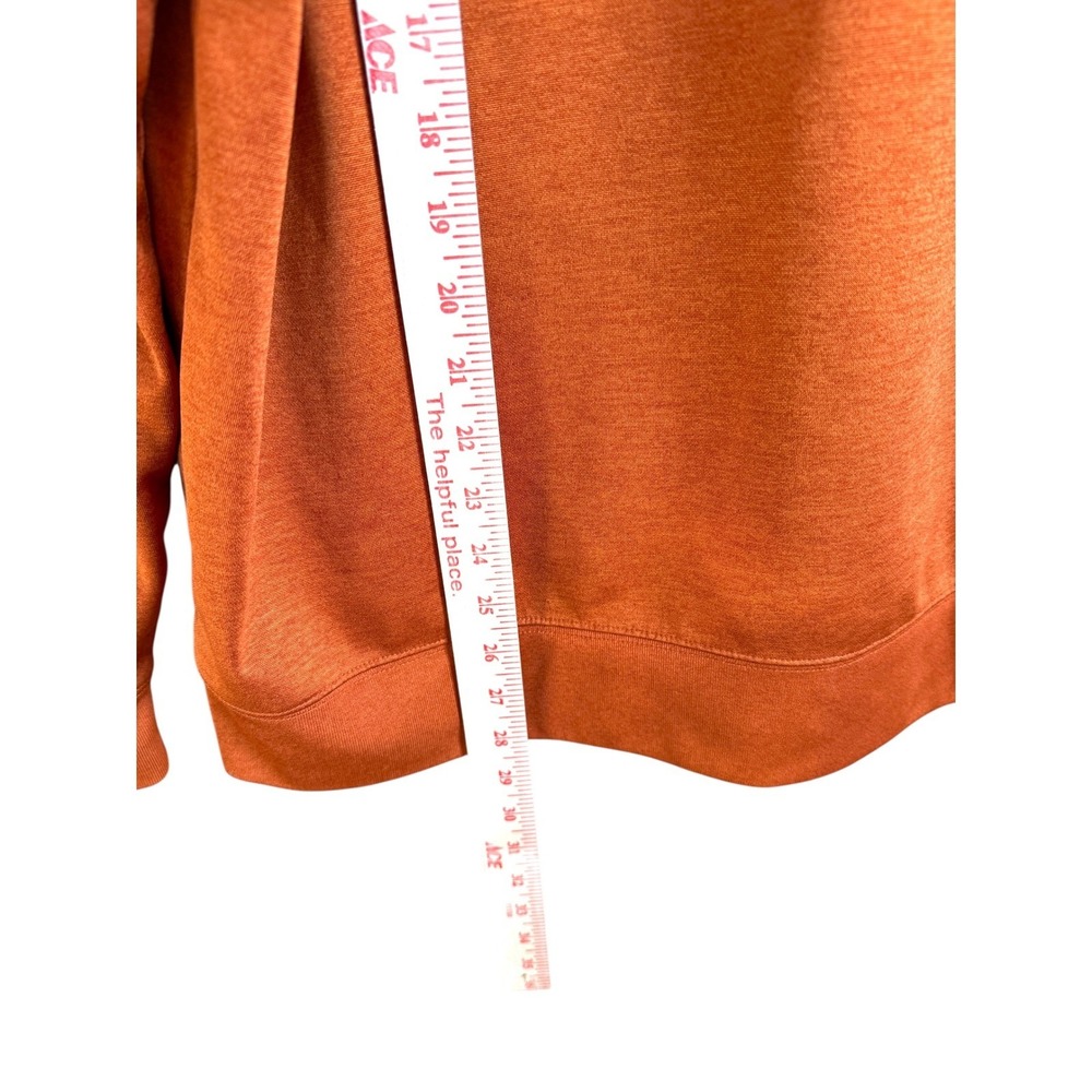 Harley Davidson Orange Long Sleeve Hoodie Graphic Print Sweatshirt Mens Large‎ - Picture 6 of 10